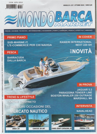 Mondo Barca Market - n. 227 - ottobre 2018 - mensile