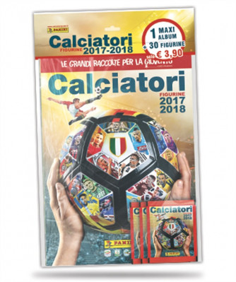Calciatori Panini 2017-2018 - Starter Pack (Album + 6 bustine)