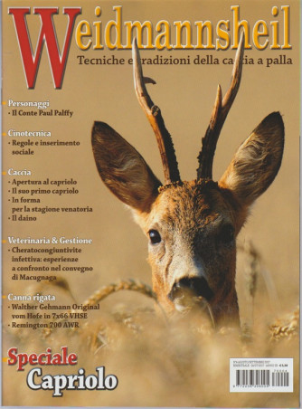 Weidmannsheil - bimestrale n. 4 Agosto 2017 "il Conte Paul Palffy"
