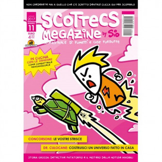 Scottecs Megazine - trimestrale di fumetti e cose furbuffe n. 11 Luglio 2017 