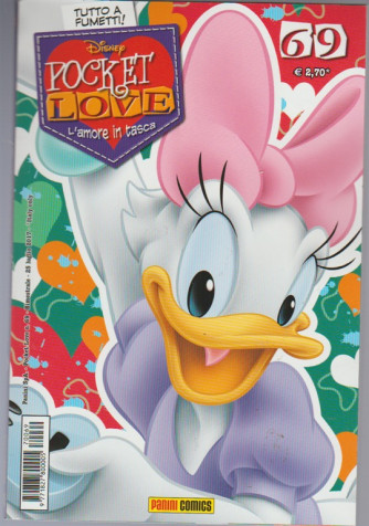 Disney Pocket Love - Bimestrale n. 69 Agosto 2017 "l'amore in tasca"