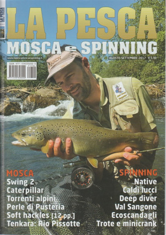 Pesca Mosca e Spinning - Bimestrale n.4 Agosto 2017 - Swing 2/Native/Caterpillar