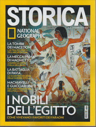 STORICA. NATIONAL GEOGRAPHIC N. 92. OTTOBRE 2016. 