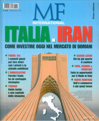 ITALIA - IRAN come investire nel mercato di domani