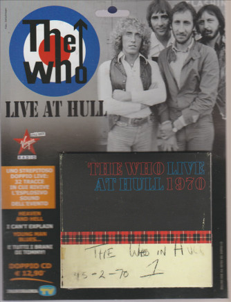 THE WHO LIVE AT HULL 1970.  DOPPIO CD. TERZA USCITA.