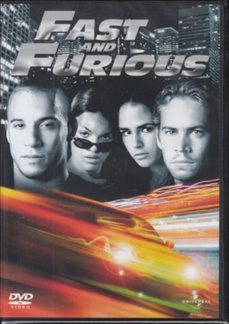 Fast and furious - Vin Diesel, Paul Walker, Michelle Rodriguez (DVD)