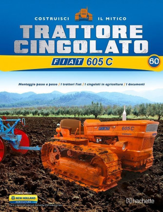 Costruisci il Trattore FIAT 605 C 2° ed. uscita 60