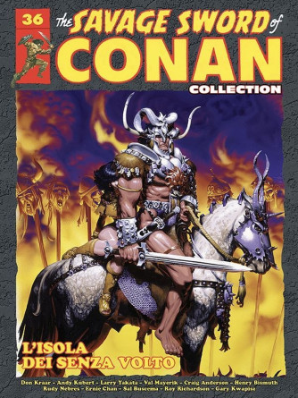 The Savage Sword of Conan Collection uscita 36