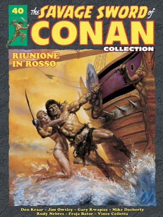 The Savage Sword of Conan Collection uscita 40