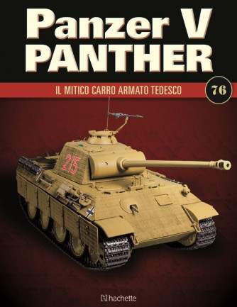 Costruisci il leggendario Panzer V Panther uscita 76