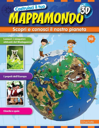 Costruisci il Mappamondo 3D 2^ edizione uscita 98