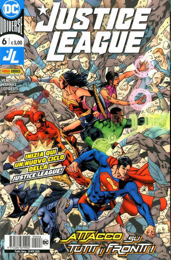 Justice League - N° 6 - Justice League - Panini Comics