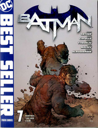 Dc Best Seller - N° 7 - Batman Di Scott Snyder & Greg Capullo 7	Capullo Greg - Panini Comics
