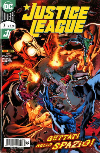 Justice League - N° 7 - Justice League - Panini Comics
