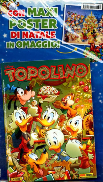 Topolino Libretto Con Allegati - N° 3395 - Con Maxi Poster - Panini Comics