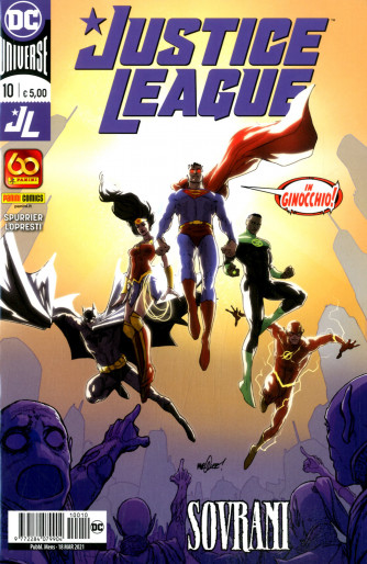 Justice League - N° 10 - Justice League - Panini Comics