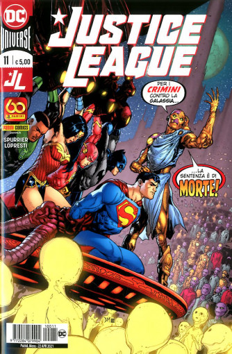 Justice League - N° 11 - Justice League - Panini Comics