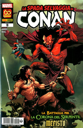 Spada Selvaggia Di Conan - N° 13 - La Spada Selvaggia Di Conan - Panini Comics
