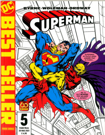 Superman Di John Byrne - N° 5 - Superman Di John Byrne - Dc Best Seller Panini Comics