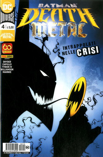 Dc Crossover - N° 10 - Batman: Death Metal 4 - Panini Comics