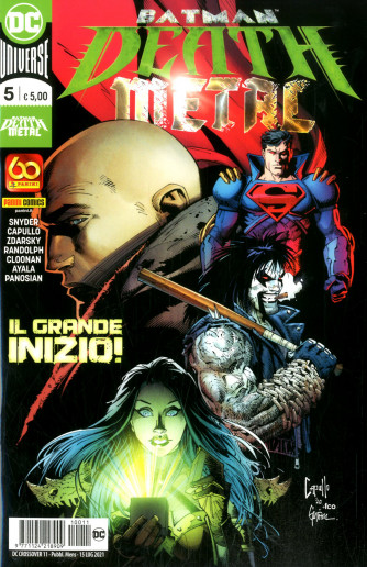Dc Crossover - N° 11 - Batman: Death Metal 5 - Panini Comics
