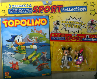 Topolino Libretto Con Allegati - N° 3427 - Topolino Scherma E Minni Tennis - Topolino Sport Collection Panini Comics