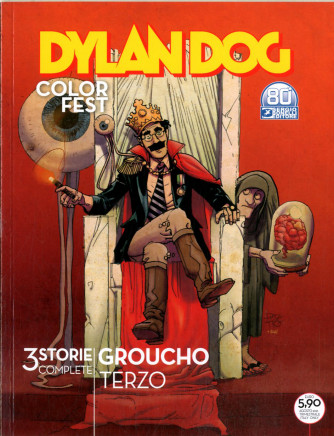 Dylan Dog Color Fest - N° 38 - Il Bambino Dei Baskerville/Groucho Profondo/Un Gro - Groucho Bonelli Editore