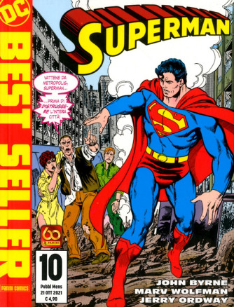 Superman Di John Byrne - N° 10 - Superman Di John Byrne - Dc Best Seller Panini Comics
