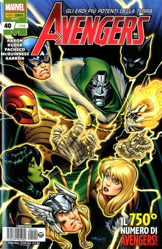 Avengers - N° 144 - Avengers 40 - Panini Comics