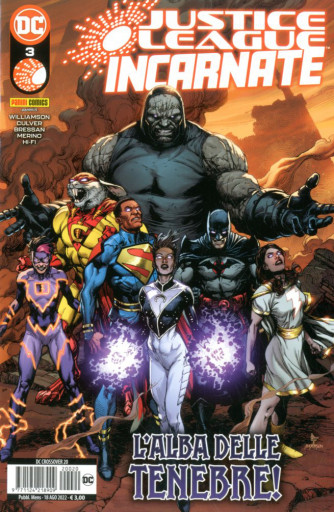 Dc Crossover - N° 20 - Justice League Incarnate 3 - Panini Comics