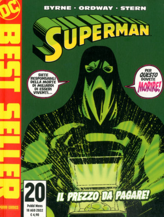 Superman Di John Byrne - N° 20 - Superman Di John Byrne - Dc Best Seller Panini Comics