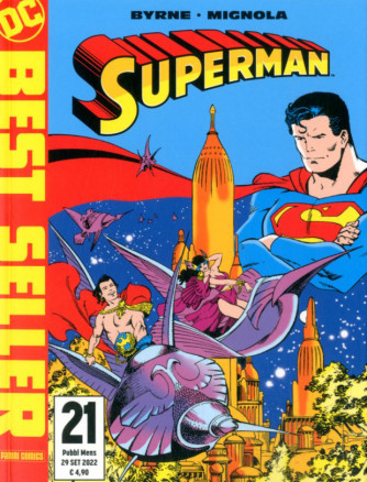 Superman Di John Byrne - N° 21 - Il Mondo Di Krypton - Dc Best Seller Panini Comics