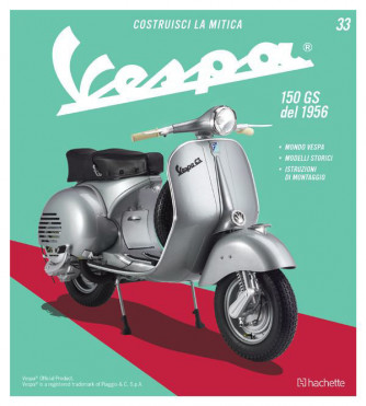 Costruisci la mitica Vespa uscita 33