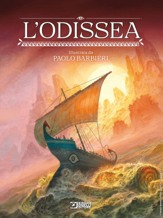 LIBRI VARI - L’Odissea illustrata da Paolo Barbieri