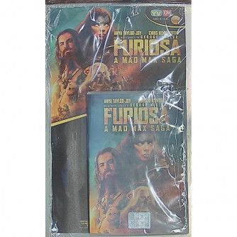 Copertina DVD Furiosa: A Mad Max Saga con Anya Taylor-Joy e Chris Hemsworth, edizione I DVD CINEMA DI SORRISI