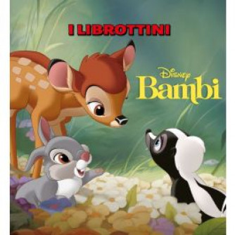 Copertina Librottini Disney numero 20 con Bambi, rivista per bambini in formato compatto
