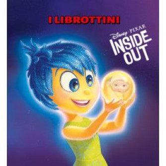 Copertina Librottini Disney numero 20 con personaggi di Inside Out e titolo I LibroTTINI Disney Pixar