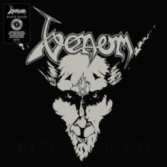 Copertina di Hard & Heavy 02 con Venom - Black Metal in vinile 180 grammi, collezione hard rock e heavy metal