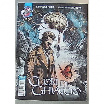 Copertina del fumetto COSMO SERIE BLU con illustrazione di fantascienza e horror, titolo in evidenza