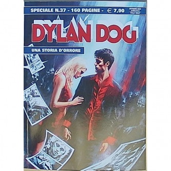 Copertina Dylan Dog Speciale numero 37, fumetto horror con il celebre indagatore dell'incubo