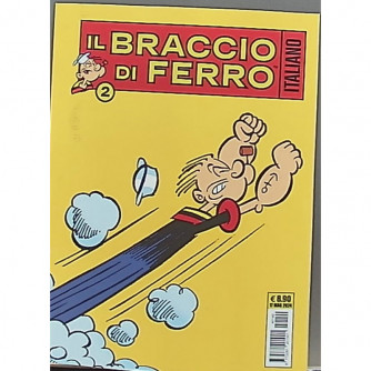 Copertina COSMO SERIE GIALLA numero 2 con titolo Il braccio di ferro, rivista gialla per uomini