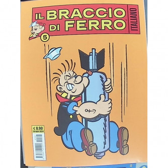 Copertina di COSMO SERIE GIALLA numero 5 con titolo 'Il braccio di ferro' e prezzo 8.90€