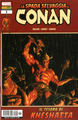 Spada Selvaggia Di Conan - N° 3 - La Spada Selvaggia Di Conan - Panini Comics
