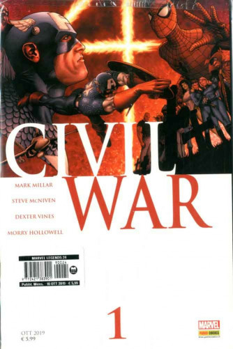 Marvel Legends - N° 24 - Civil War 1 - Panini Comics