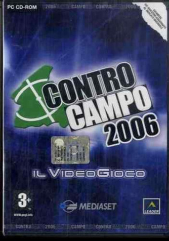 CONTRO CAMPO 2006 - IL VIDEOGIOCO - CD Gioco PC