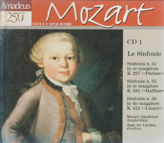 Mozart - Vita e Capolavori - Amadeus CD1