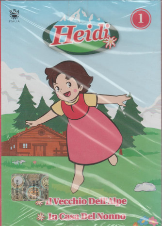 Heidi - Il vecchio dell'Alpe, In casa del Nonno #1 (DVD Video)