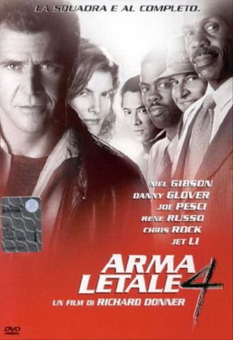 Arma Letale 4 - Mel Gibson - DVD