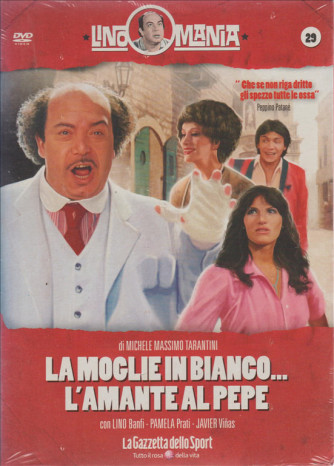 Lino Mania - La moglie in bianco...l'amante al pepe,Lino Banfi,Pamela Prati (DVD)