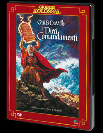 I DIECI COMANDAMENTI - I Grandi Kolossal n.3 DVD